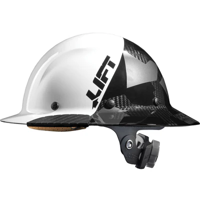 HDF50C-20CK DAX Carbon Fiber Camo Full Brim Hardhat
