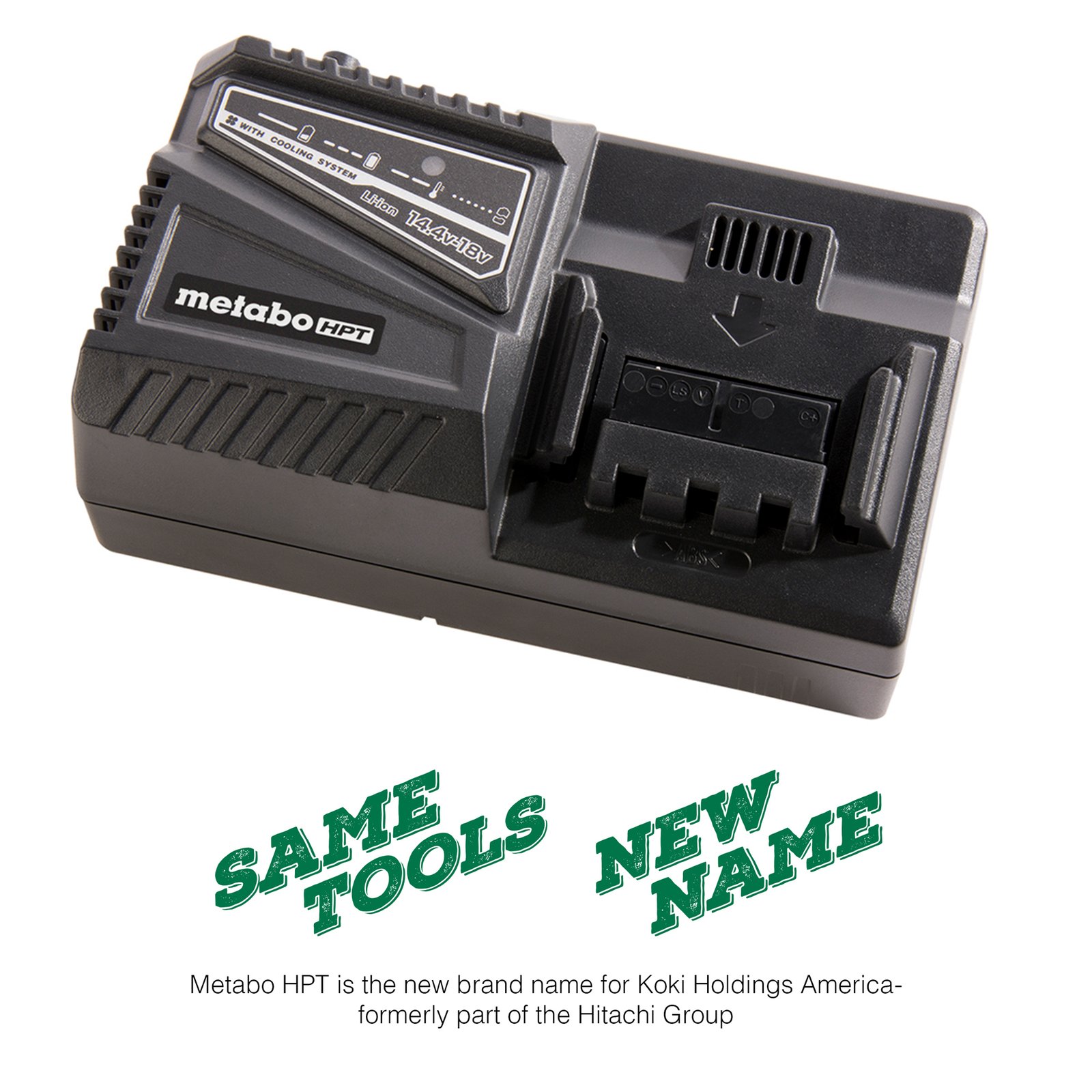 C360499Q Metabo HPT UC18YFSL 14.4-18V Battery Charger