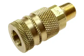 152 COILHOSE 1/4 MPT COUPLER 1/4BODY IND INTR