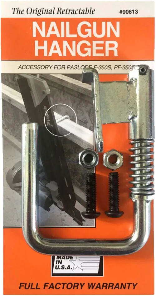 90613 Nailgun Hanger – Orange Packaging FOR PASLODE