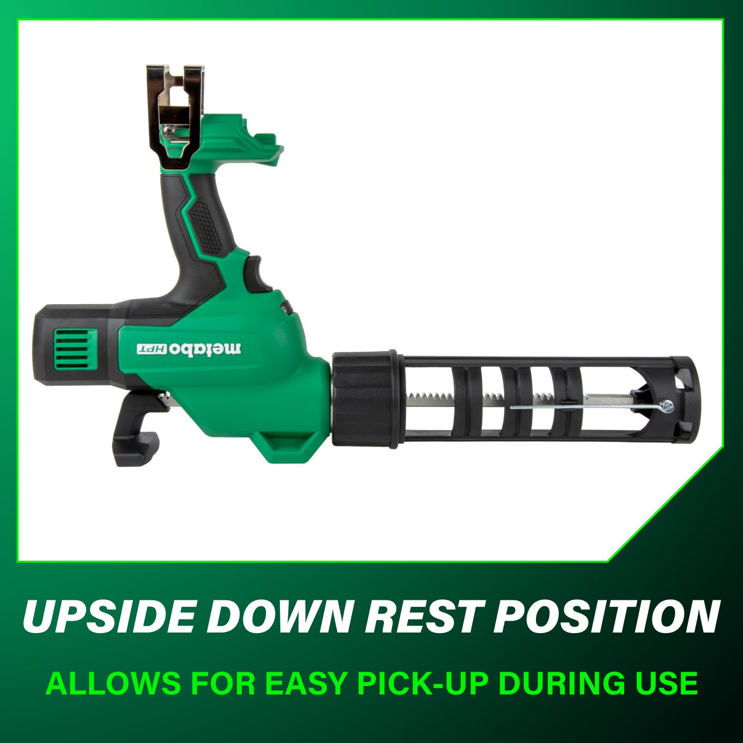 18V MultiVolt™ Cordless High-Capacity Caulking Gun (Tool Body Only) | Metabo HPT AC18DAQ4