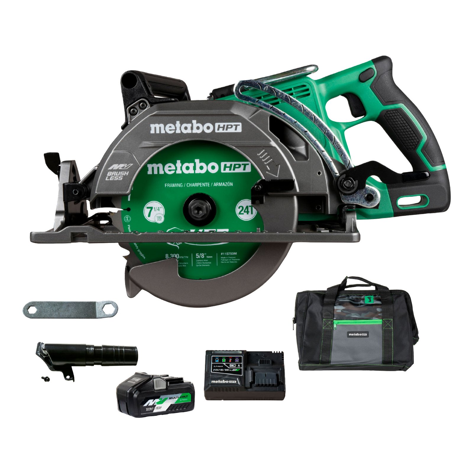 C3607DWA METABO KIT  CORDLESS SAW