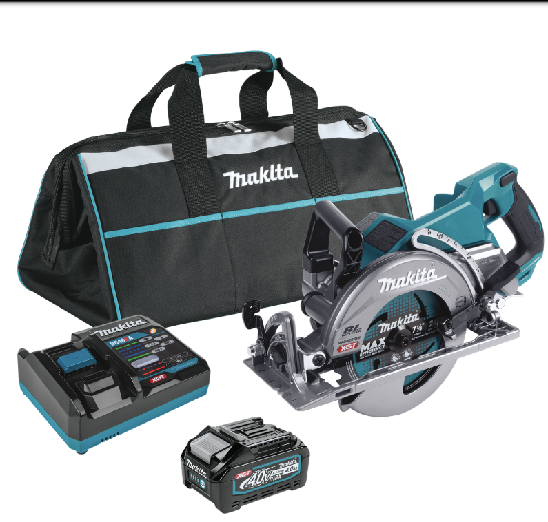 GSR01M1 MAKITA BRUSHELESS 7-1/4" REAR HANDLE CIRCULAR SAW KIT