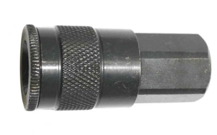 CA640 AUTOMOTIVE STEEL COUPLER 3/8"X1/4" BLK