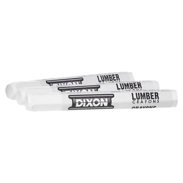 52300 SINGLE WHITE Dixon Industrial Lumber Crayons