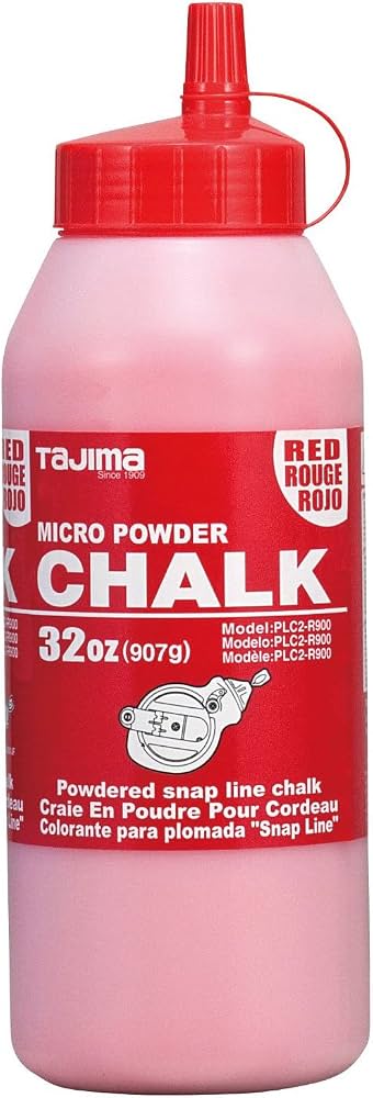 TAJIMA PLC2-R900 RED CHALK MICRO POWDER