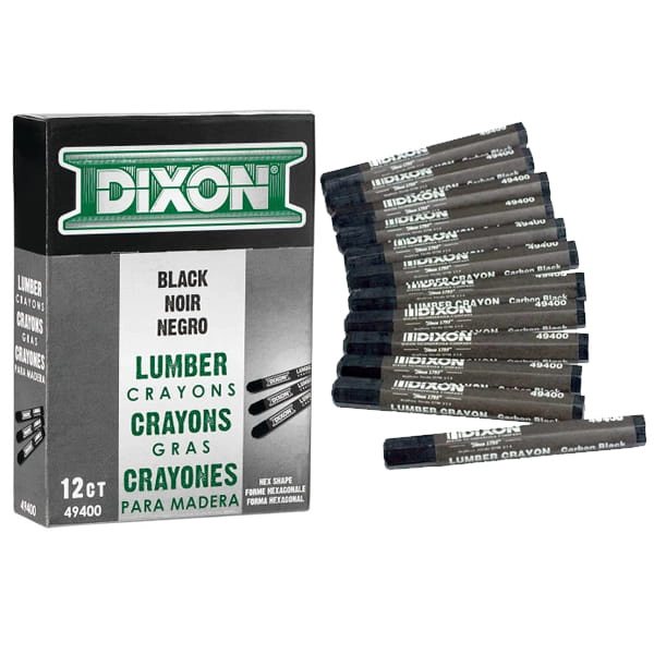 49400 BLACK LUMBER CRAYON