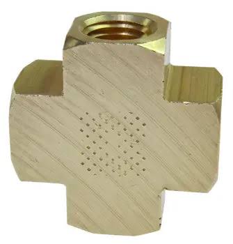 X004 CROSS BRASS PIPE